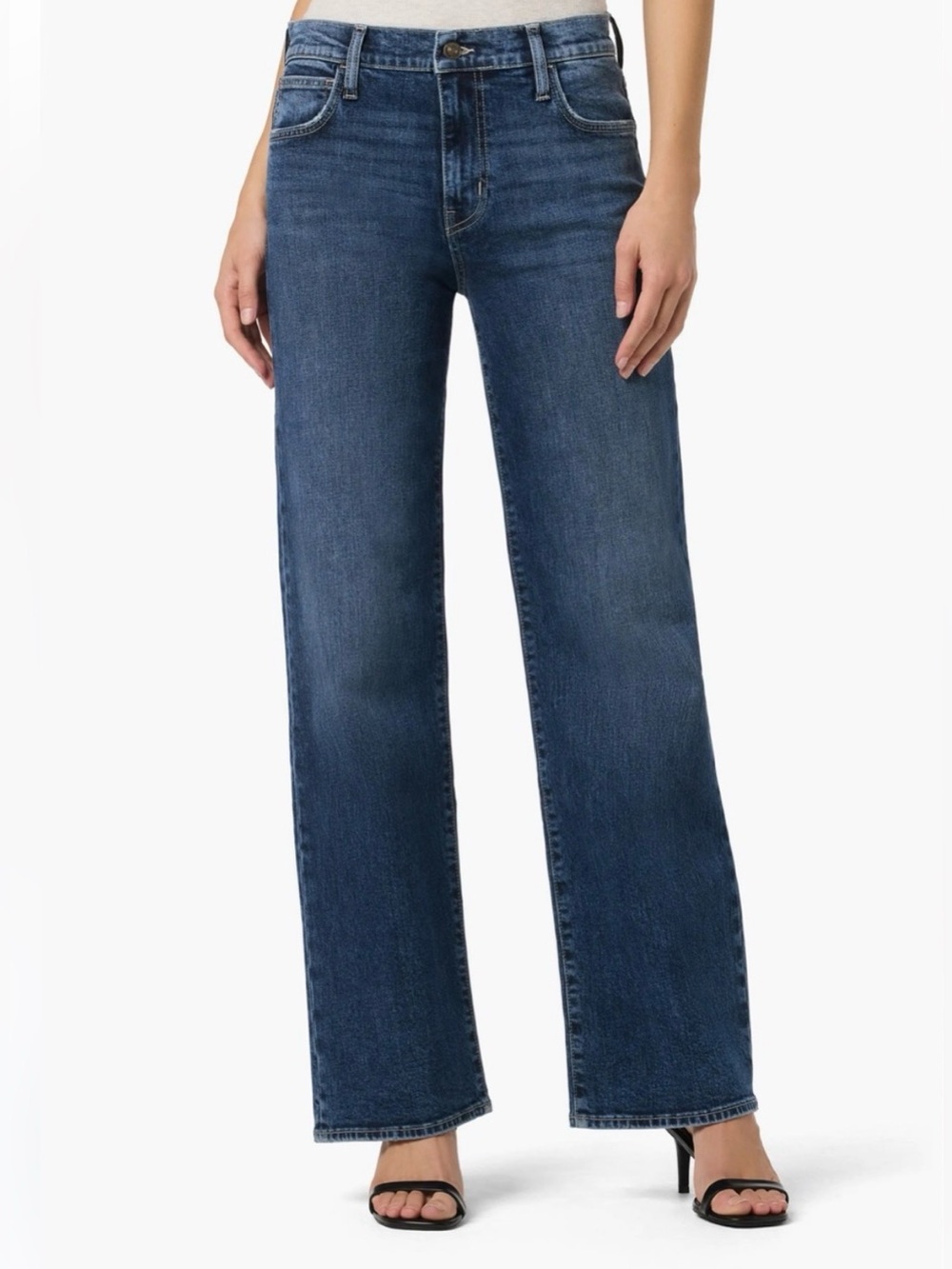 Hudson Rosalie High Rise Wide Leg Jeans Alcott Wash Size 30 - Picture 14 of 14